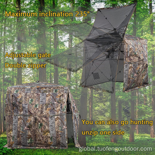 Outdoor hunting camouflage tent